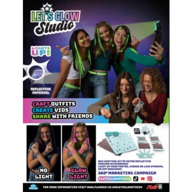 Lets Glow Studio Trade Advert